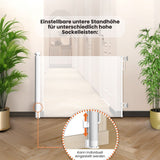 Tür-Barriere Schutzgitter Treppenschutzgitter Absperrgitter