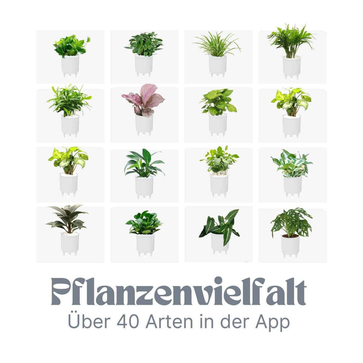 USB-Pflanzenübertopf Smarter Blumentopf Smart Plant Pot Elektronischer Blumentopf Ivy Smart Planter