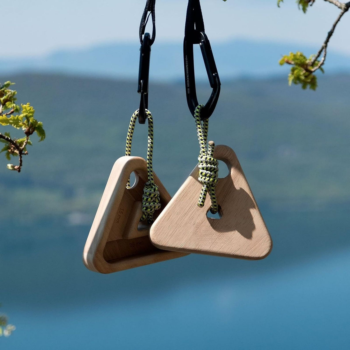 2er-Set Hangboard Dreieck Kletterzubehör Fingerboard Kletterbrett