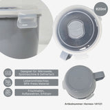 7er-Set Vorratsdosen Mikrowellendosen mit Mikrowellen-Becher Tasse