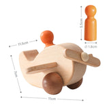 Holz-Flugzeug Kinderspielzeug Flieger Luftfahrzeug Spielzeug
