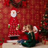 Adventskalender Weihnachtsmann Filz-Adventskalender Weihnachtskalender