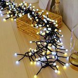 LED Cluster-Lichterkette 3m Büschellichterkette Lichtgirlande