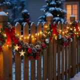 LED Lichterkette 20m Cluster-Lichterkette Weihnachtsbeleuchtung