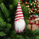 4er-Set Hängender Wichtel Weihnachtswichtel Gnom Weihnachtsdekoration