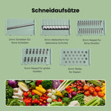 Glas-Salatschleuder Gemüseschneider Küchenmultischneider Salatschüssel
