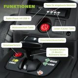 Elektro-Traktor für Kinder Elektroauto mit Anhänger Kinderfahrzeug