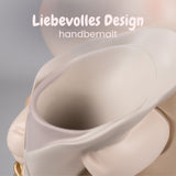Stehender Bär-Vase Dekoration Blumenarrangement Wohnaccessoire