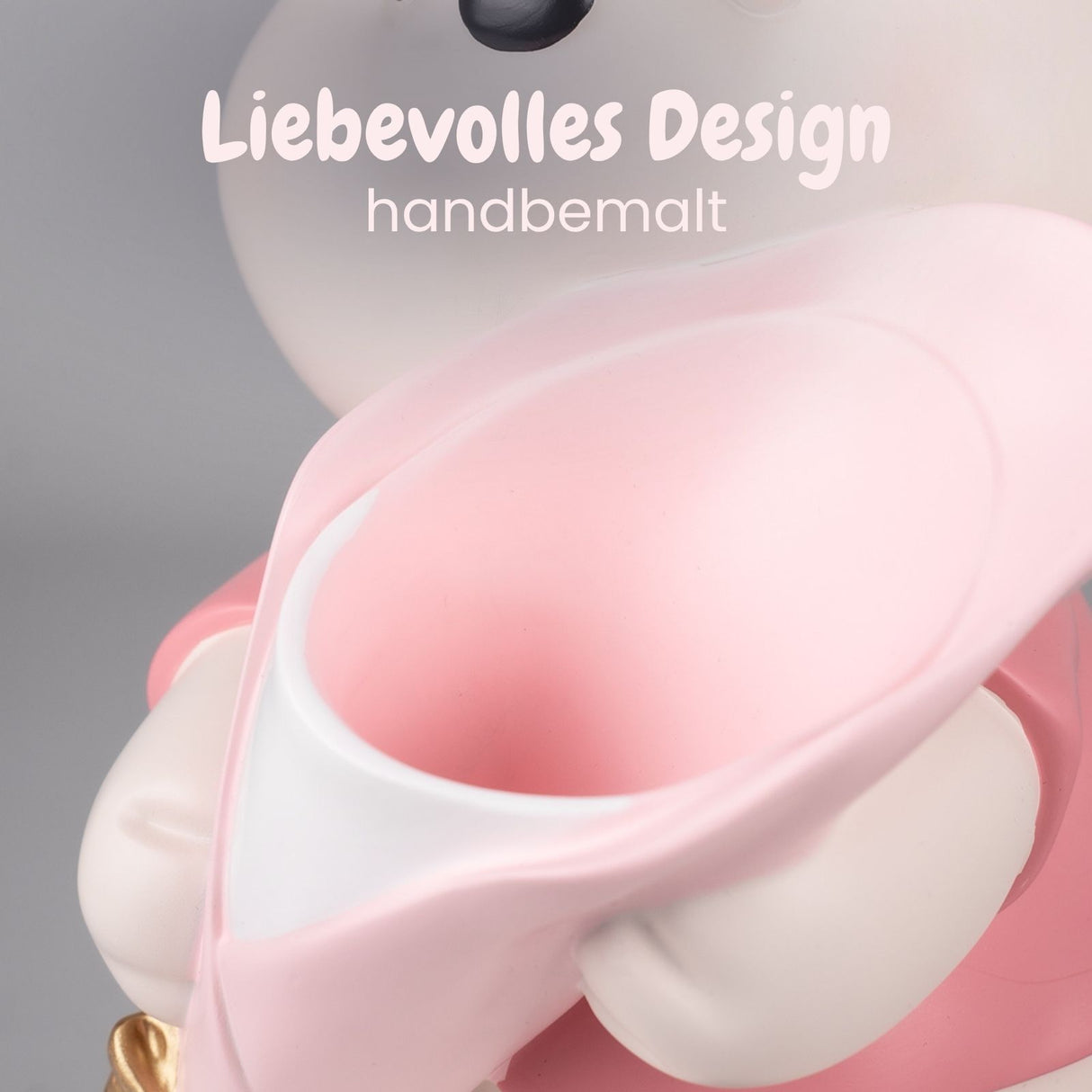 Stehender Bär-Vase Blumenarrangement Dekoration Wohnaccessoire
