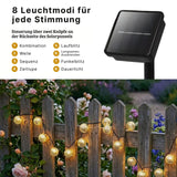 Marokkanische LED Solar-Gartenbeleuchtung 4.8m Outdoor-Dekoleuchte