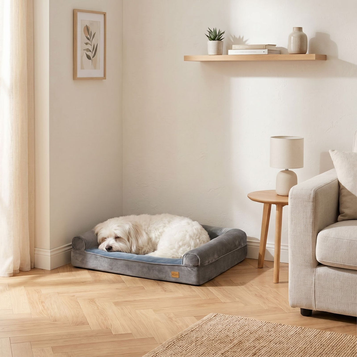 Hundebett Grösse M Hundekissen Tiermatte Hundesofa Haustiermatratze