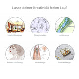 262-tlg. Set Dual Marker Doppelspitz-Filzstifte Doppelseitige Stifte Twin Marker
