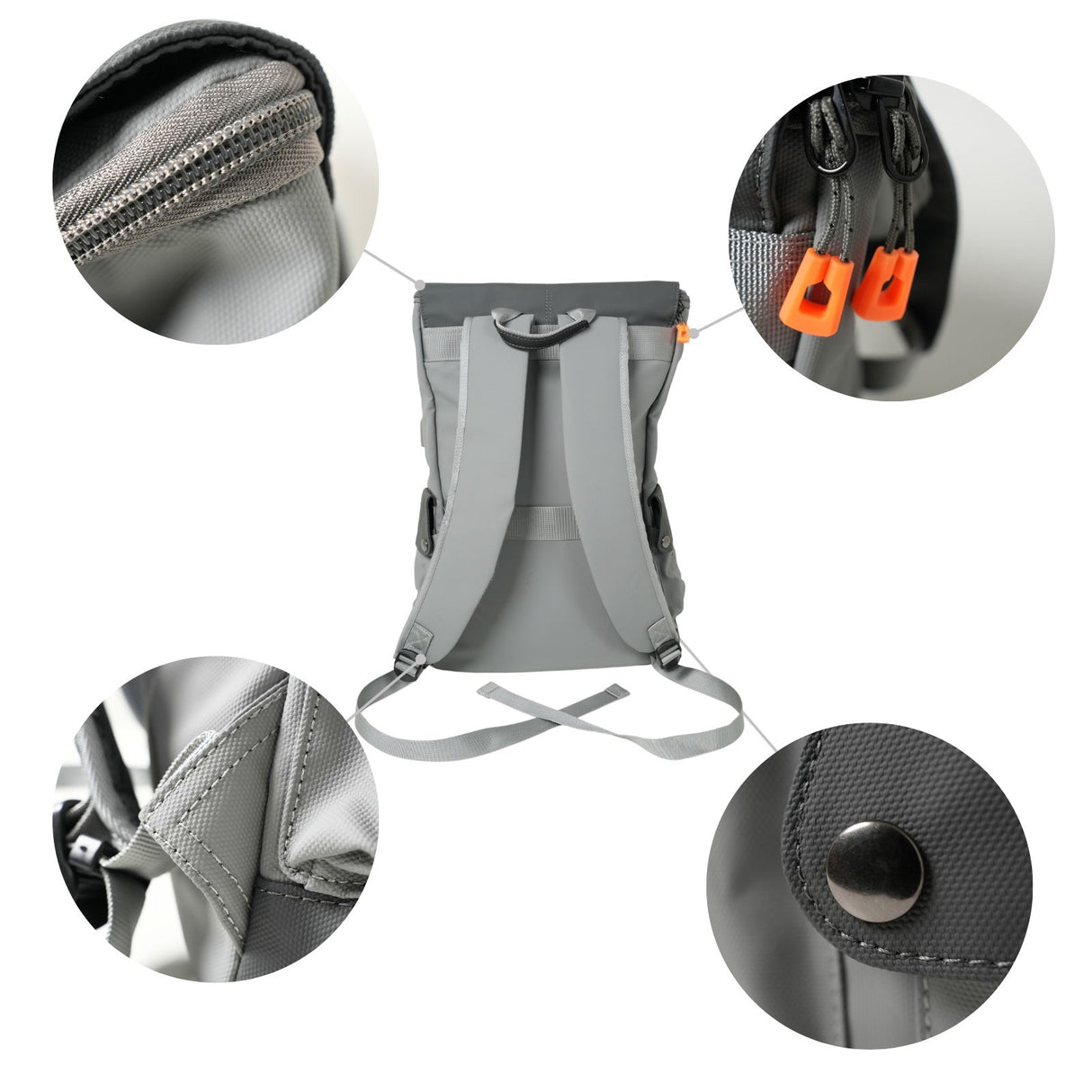 Business-Rucksack Laptop-Rucksack Tagesrucksack USB-Ladeanschluss-Rucksack