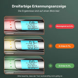 Tragbarer Alkoholtester digitaler LCD-Schnelltest Atemanalysierer