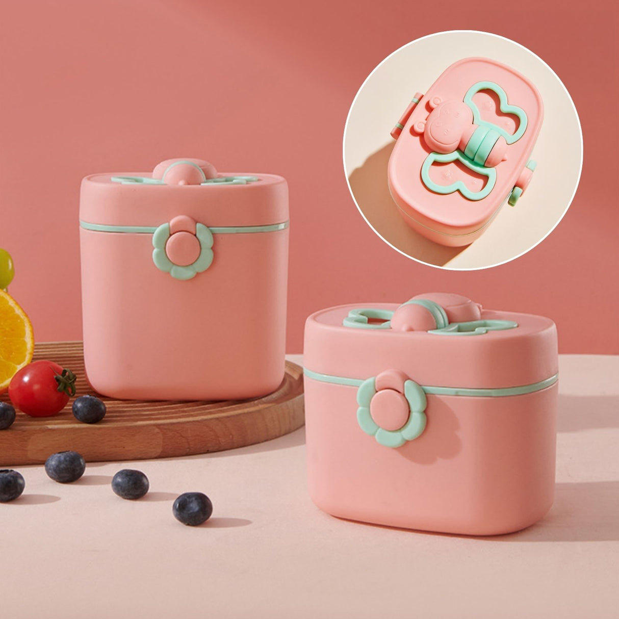 Baby-Milchpulverbox Behälter Lebensmittelbox Milchpulverspender Aufbewahrungsbox