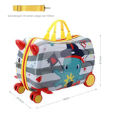 Kinderkoffer Hartschalenkoffer Reisegepäck Kindertrolley Koffer