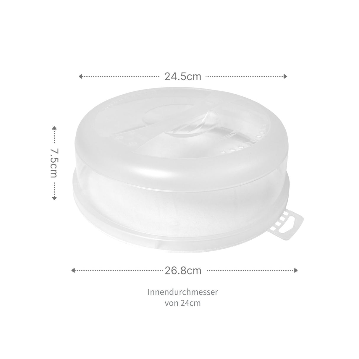 4er-Set Gefrierdose Vorratsdose Mikrowellendose mit Mikrowellenhaube
