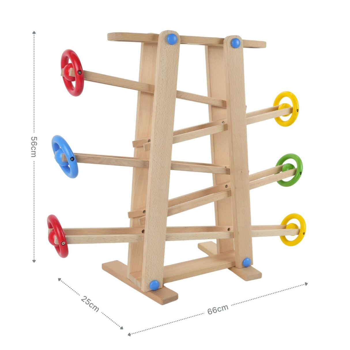 Holz-Kugelbahn Achterbahn Murmelbahn Holzspielzeug Kinderspielzeug
