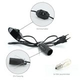 Himalaya-Salzlampe Kristallsalzleuchte Salzkristalllampe Dekotischlampe