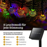 Orientalische Deko 4.8m Marokkanische LED Solar Lichterkette