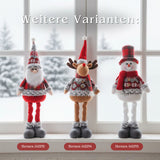 Weihnachtsmannfigur Deko-Weihnachtsmann Stehfigur Weihnachtsmann