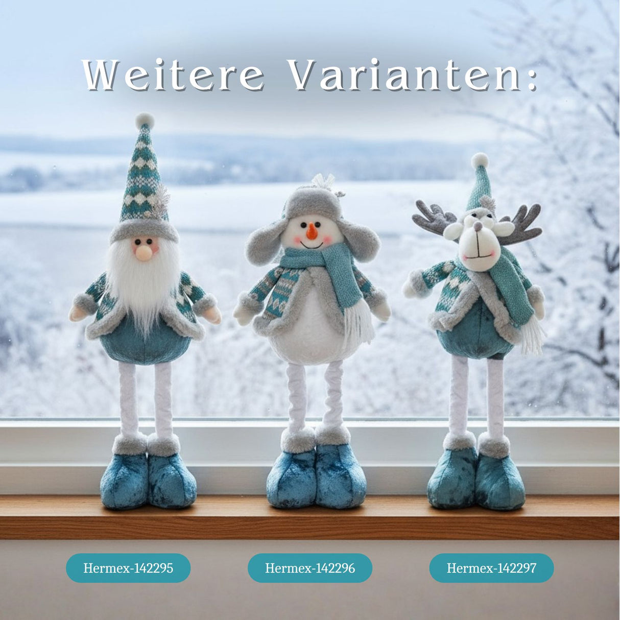 Deko-Schneemann Schneemannfigur Stehfigur Schneemann Dekofigur Winter