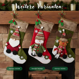 Weihnachtsstrumpf Weihnachtsdeko Weihnachtsstiefel Nikolausstrumpf