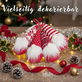 4er-Set Hängender Wichtel Weihnachtswichtel Gnom Weihnachtsdekoration