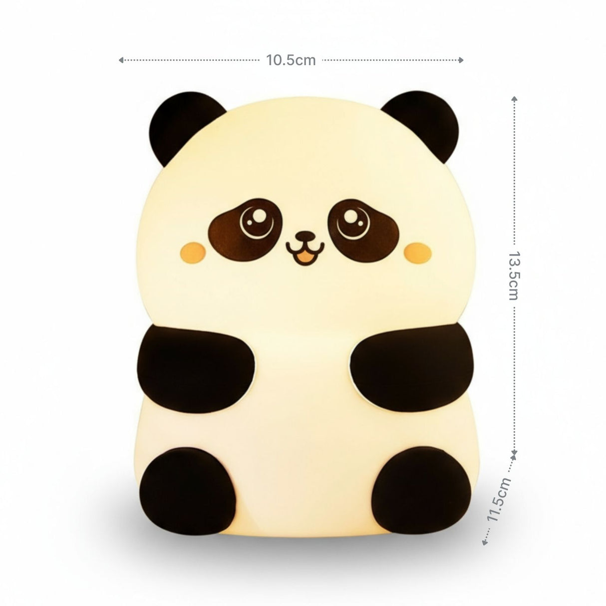 LED-Panda-Nachtlicht Kinder-Nachttischlampe Tierlicht Tischleuchte
