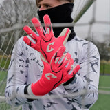Fussballhandschuhe ViVor Crazy Orange Gr. 5 Torwart Goalie Handschuhe