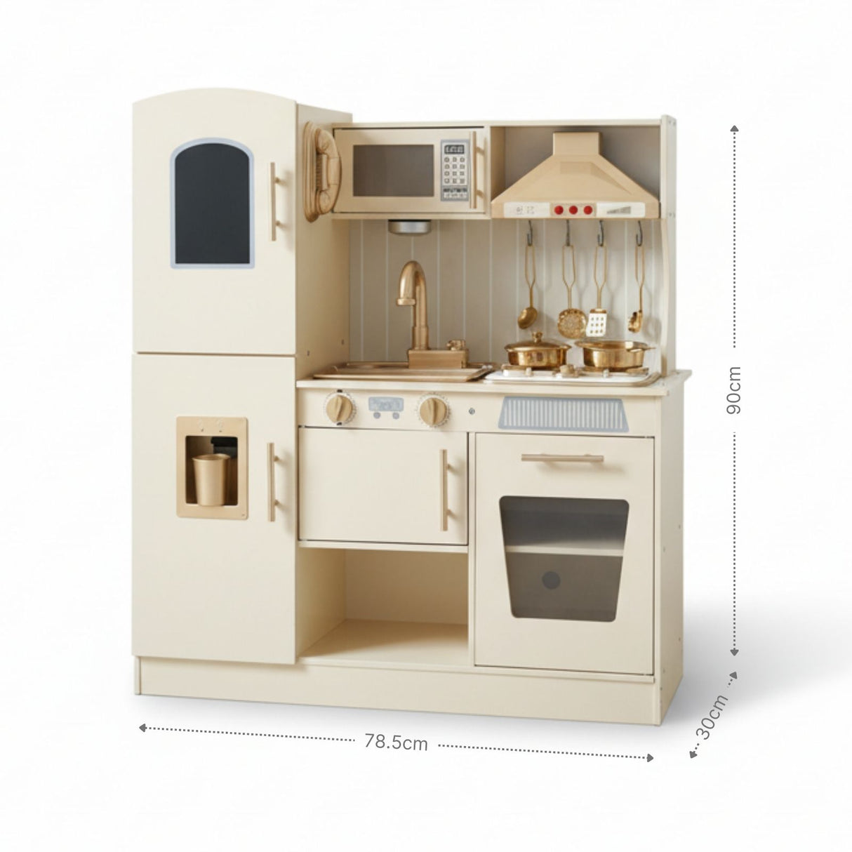 Kinderküche aus Holz mit Zubehör Spielküche Holzküche Spielzeug