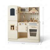 Kinderküche aus Holz mit Zubehör Spielküche Holzküche Spielzeug