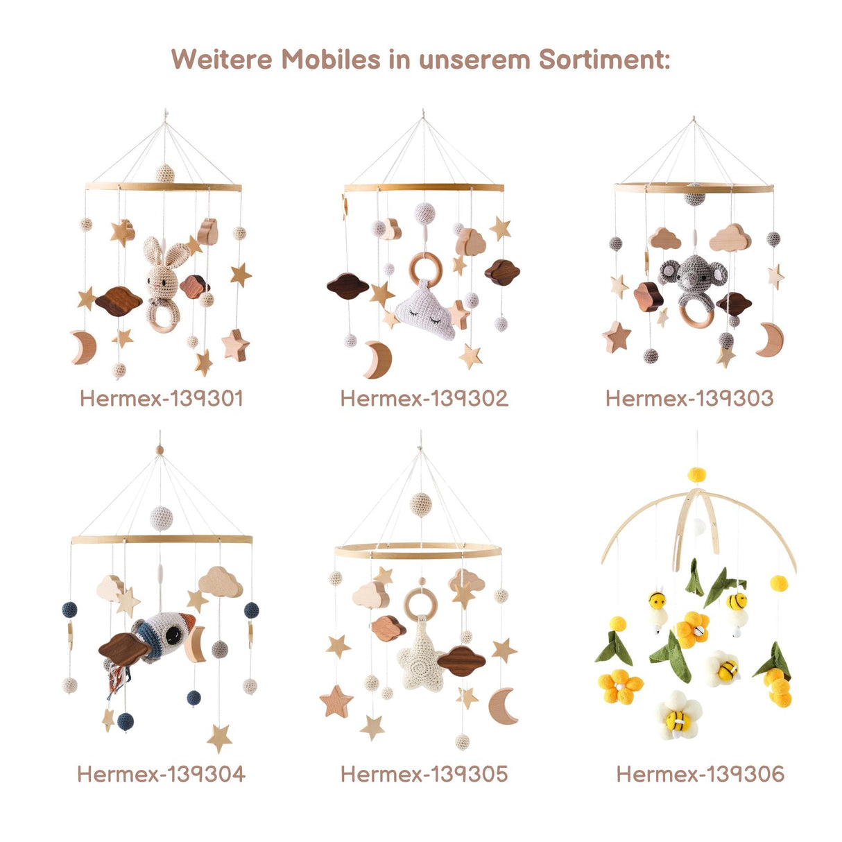 Babymobile Engel Hängemobile Mobile Babyspielzeug Schlafmobile