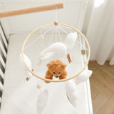 Babymobile Teddybär Hängemobile Mobile Babyspielzeug Schlafmobile