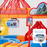 162-tlg. Magnet-Zugbahn Magnetische Rennbahn Zugstrecke Rennstrecke