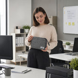 Kabel-Aufbewahrungstasche Zubehör-Organizer Zubehörtasche Kabeltasche