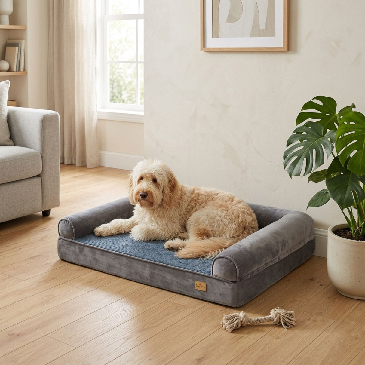 Hundebett Grösse L Hundekissen Haustierbett Hundesofa Hundematratze
