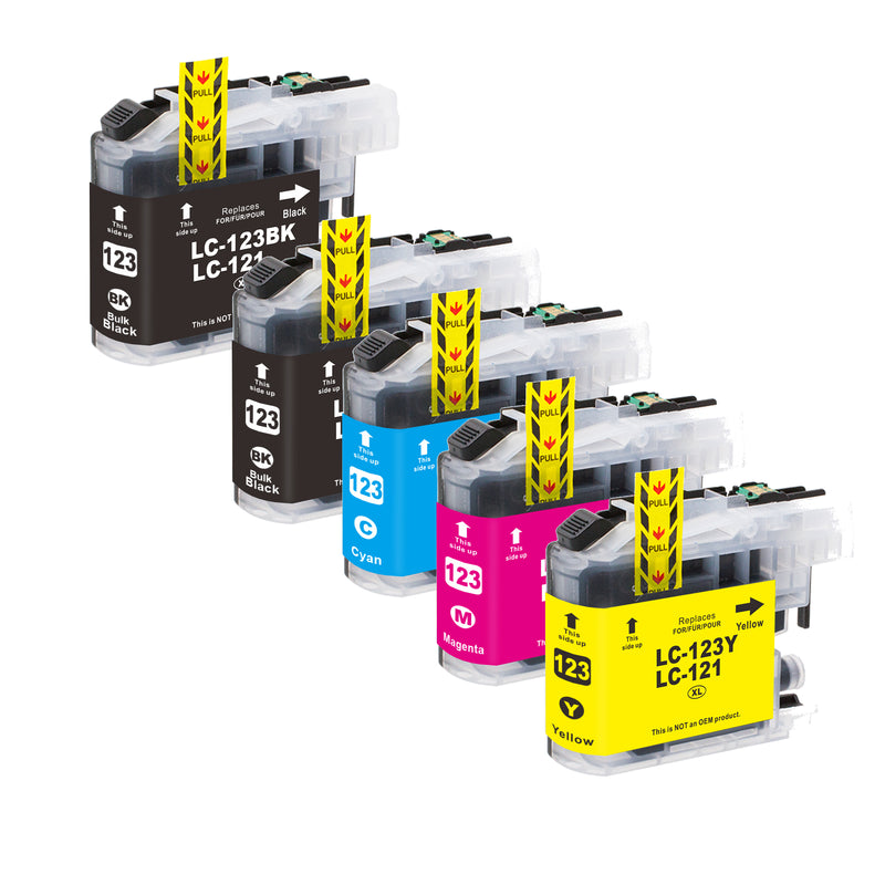 Alternative Tintenpatrone zu Brother LC-123 CMYK XL