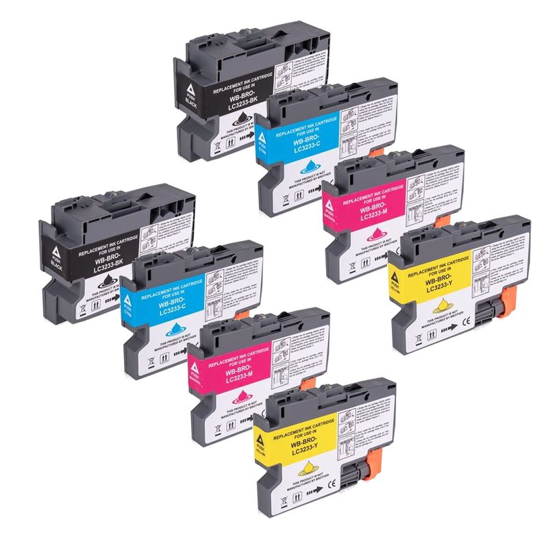 Alternative Tintenpatrone zu Brother LC-3233 CMYK