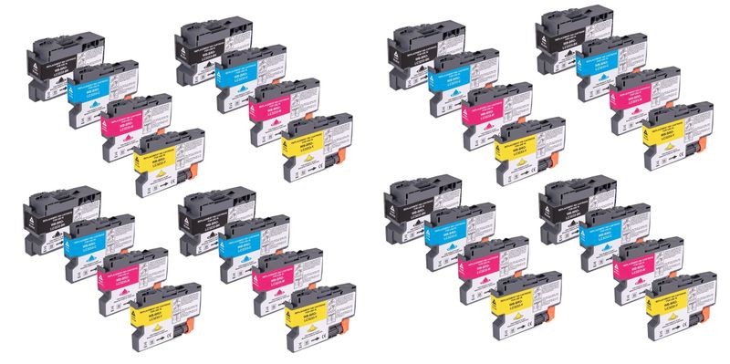 Alternative Tintenpatrone zu Brother LC-3233 CMYK