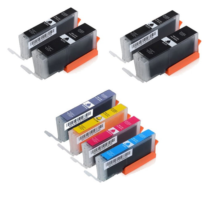 Alternative Tintenpatrone zu Canon PGI-580PGBK, CLI-581 XXL