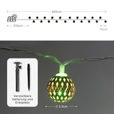 Orientalische Deko 4.8m Marokkanische LED Solar Lichterkette