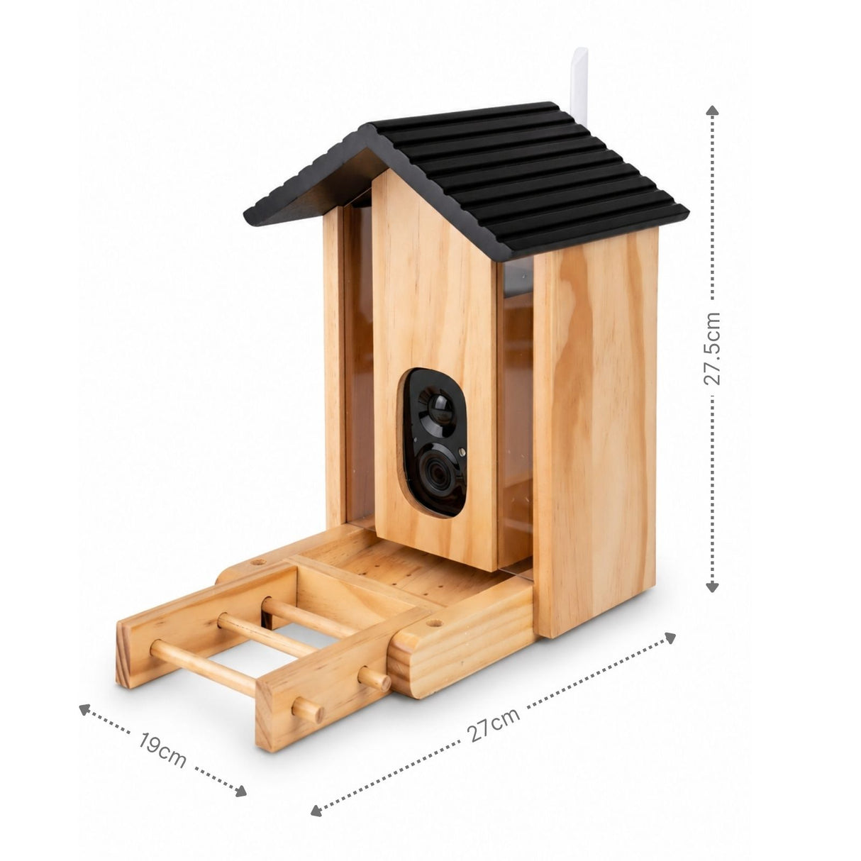 Vogel-Futterautomat mit Kamera und Solar Vogelfutterhaus Futterspender
