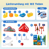 162-tlg. Magnet-Zugbahn Magnetische Rennbahn Zugstrecke Rennstrecke