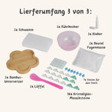 3er-Set DIY-Mosaik-Untersetzer Sonne Saturn Stern Untersetzer-Bastelset