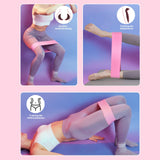 Glute-Band Hip-Resistance-Band Trainingsband Booty-Band Fitnessband