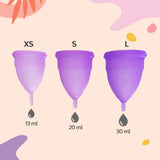Menstruationstasse + Sterilisator Grösse S Periodenbecher Menstasse