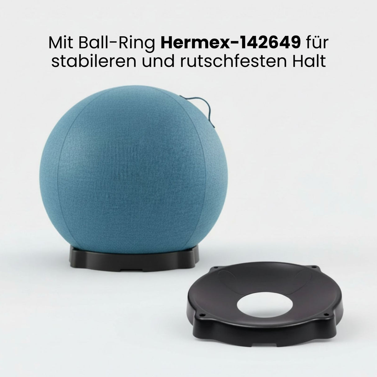 Sitzball mit Schutzhülle Yoga-Ball Gymnastikball Fitnessball