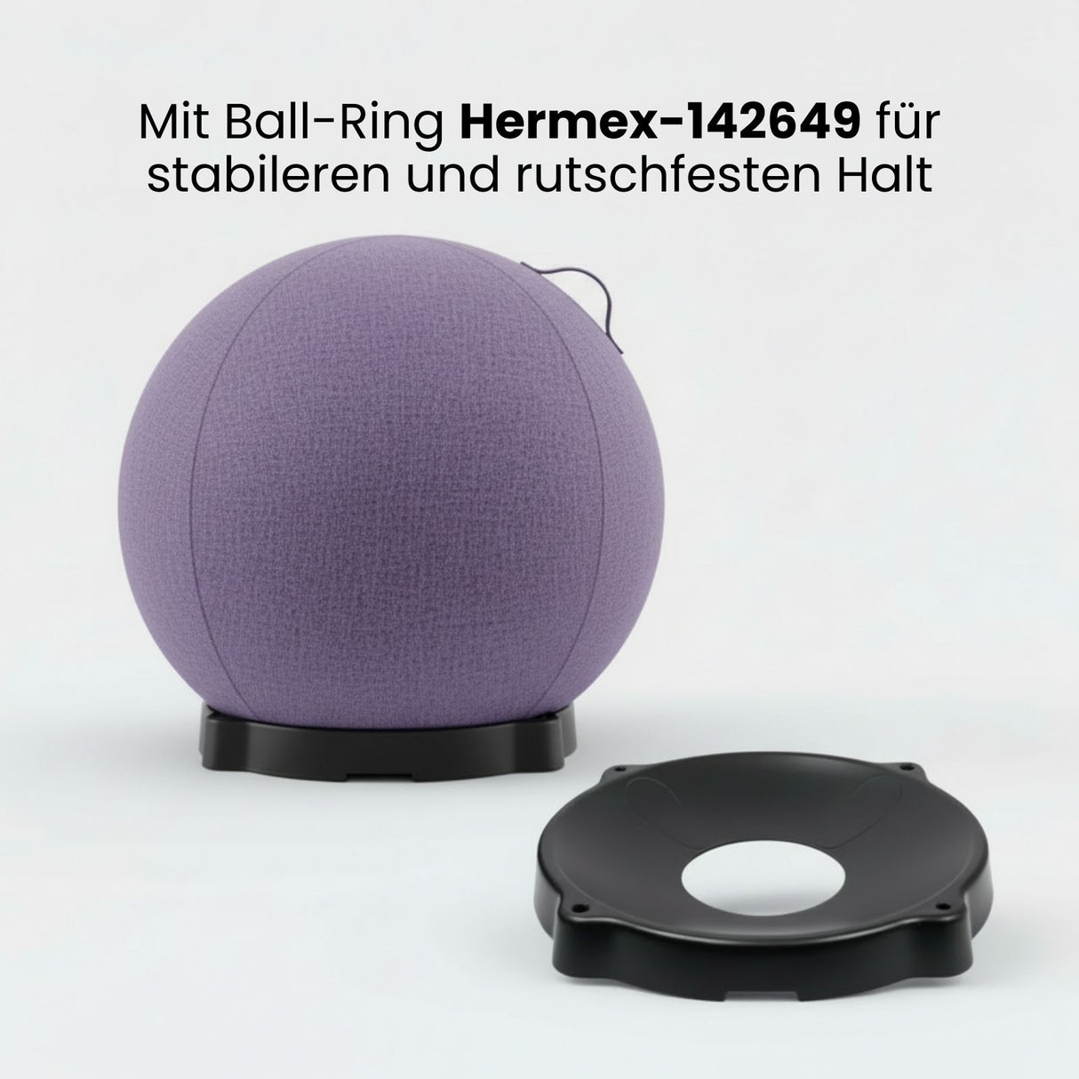Sitzball mit Schutzhülle Gymnastikball Fitnessball Yoga-Ball