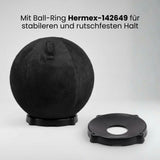 Sitzball mit Schutzhülle Gymnastikball Yoga-Ball Fitnessball